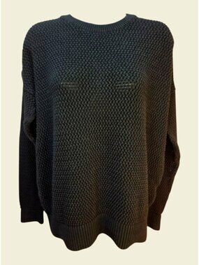 Topman Crew Oversized Mesh Sweater Size Small